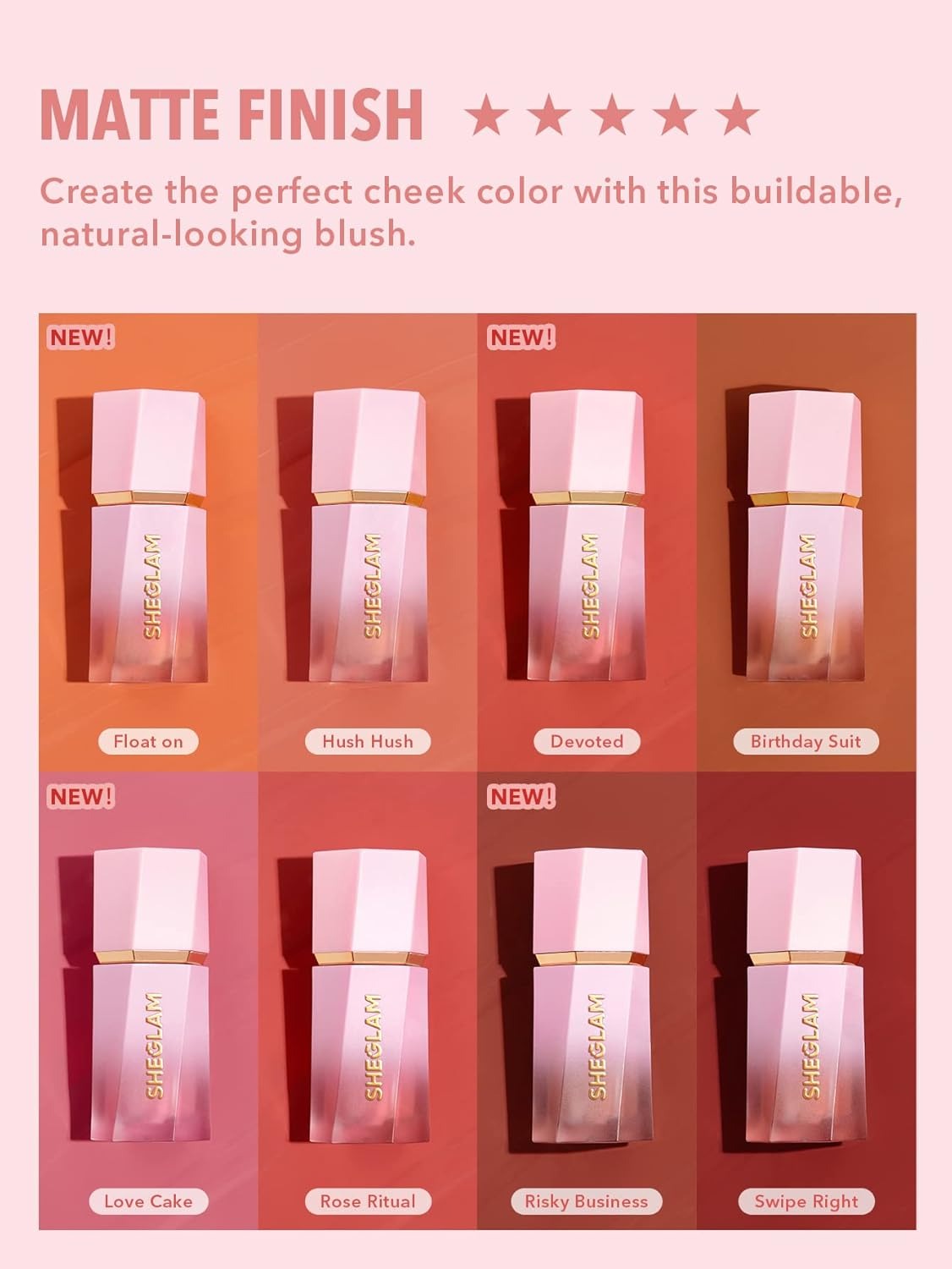 Sheglam Color Bloom Liquid blush (Love Cake) - Image 5